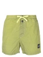 Stone Island short de bain à patch Compass - Vert - thumbnail