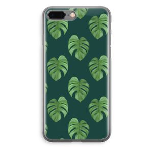 Monstera leaves: iPhone 8 Plus Transparant Hoesje