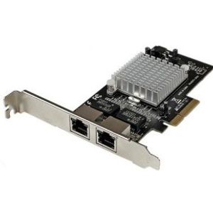 StarTech.com 2-poorts PCI Express (PCIe x4) gigabit ethernet server netwerk- adapter kaart Intel i35