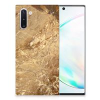 Samsung Galaxy Note 10 TPU Siliconen Hoesje Marmer Creme