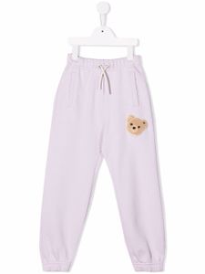 Palm Angels Kids pantalon de jogging à motif graphique - Violet