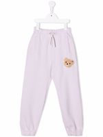 Palm Angels Kids pantalon de jogging à motif graphique - Violet - thumbnail