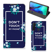 Motorola Moto G Pro Design Case Flowers Blue DTMP