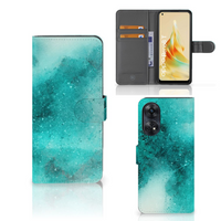 Hoesje OPPO Reno8 T 4G Painting Blue - thumbnail