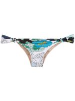 Clube Bossa bas de bikini à fleurs - Bleu