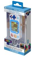 Tetris Pixel Player: officieel gelicenseerd Tetris-videogame, 10 bonusspellen, draagbare sleutelhanger arcade, spel voor kinderen en volwassenen