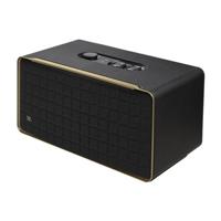 JBL Authentics 500, slimme Hi-fidelity home speaker met Wi-Fi, Bluetooth en voice assistant, Dolby Atmos®, retro style, in zwart, EU stekker (type C)