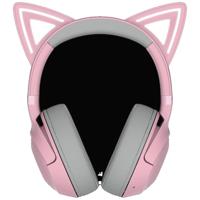 RAZER Kraken Kitty BT V2 Over Ear koptelefoon Gamen Bluetooth Stereo Kwarts, Pink - thumbnail