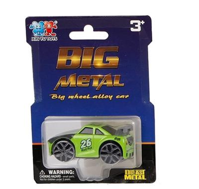 XIN YU Toys speelgoedauto groen 7,5 cm