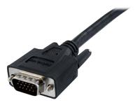.com DVI-naar-VGA-beeldschermkabel MM - DVI-naar-VGA (15-pins) 2 m - Videokabel - HD-15 (VGA) (M) naar DVI-A (M) - 2 m - gevormd, duimschroeven - zwart
