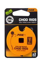 Fox Edge Armapoint Stiff Rig Beaked Chod Rigs 3St. 25LB Size 7