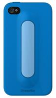 XtremeMac IPP-SS5-23 SnapStand Peacock Blue beschermhoes voor Apple iPhone 4/4S met standfunctie blauw