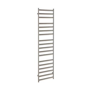 EH Design Radiator Athena Met Digitale Thermosstaat 50x140 cm Geborsteld RVS