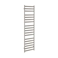 EH Design Radiator Athena Met Digitale Thermosstaat 50x140 cm Geborsteld RVS