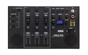 Korg volca mix 4 kanalen Zwart