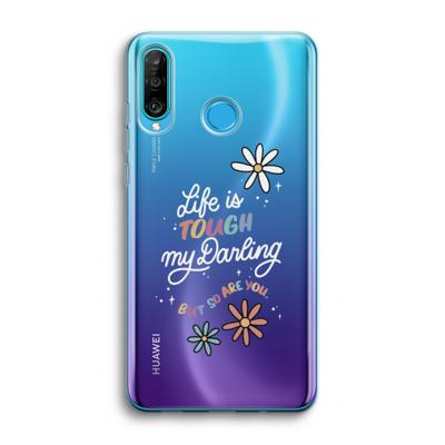 Tough Life: Huawei P30 Lite Transparant Hoesje