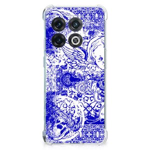 Extreme Case OnePlus 10 Pro Angel Skull Blauw