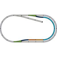 H0 Piko A-rails 55320 Uitbreidingsset Set C 1 set(s)