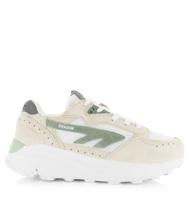 Hi-Tec Hi-Tec - Shadow White/Sage green Wit Suede Lage sneakers Unisex