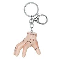 Woensdag Icon 3D Ding-Icon Sleutelhanger, Gebroken Wit, Gebroken Wit, Eén maat, Pictogram sleutelhanger pictogram 3D ding