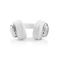 Nedis HPBT5260WT hoofdtelefoon/headset Wit, Zilver - thumbnail