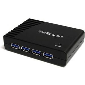 StarTech.com 4-poort SuperSpeed USB 3.0 Hub Zwart