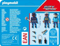 Playmobil City Action 70669 Figurenset Politie - thumbnail