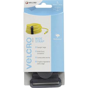 VELCRO® VEL-EC60329 Klittenband Met riem Haak- en lusdeel (l x b) 920 mm x 50 mm Zwart 1 stuk(s)