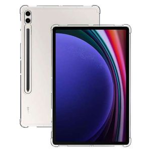 Anti-shock TPU Back Cover Hoesje Samsung Galaxy Tab S9 Plus Transparant