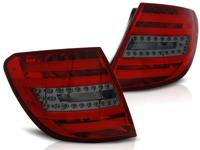 Tuning-Tec Achterlichten MERCEDES C-Klasse W204 Combi Station 07-10 ROOD SMOKE LED STRIP