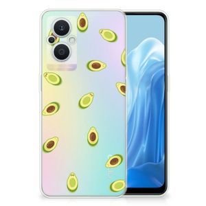 OPPO Reno8 Lite Siliconen Case Avocado