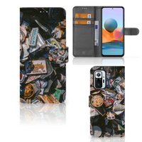 Xiaomi Redmi Note 10 Pro Telefoonhoesje met foto Badges - thumbnail