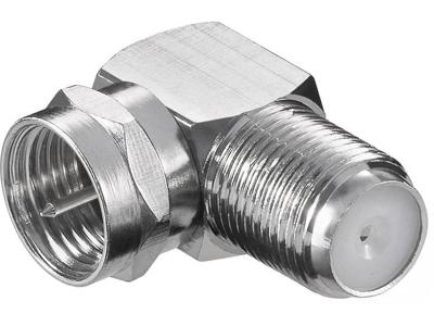 Goobay WE 1166 W LC kabel-connector BNC-F - M > BNC-F - FM Roestvrijstaal