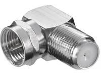 Goobay WE 1166 W LC kabel-connector BNC-F - M > BNC-F - FM Roestvrijstaal