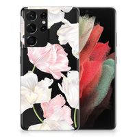 Samsung Galaxy S21 Ultra TPU Case Lovely Flowers - thumbnail