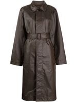 LEMAIRE trench à taille ceinturée - Marron