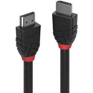 LINDY 36470 HDMI-kabel HDMI Aansluitkabel HDMI-A-stekker, HDMI-A-stekker 0.50 m Zwart 4K UHD