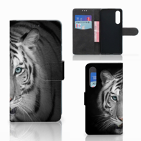 Huawei P30 Telefoonhoesje met Pasjes Tijger