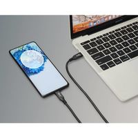 Renkforce USB-kabel USB 4.0 USB-C 0.80 m Zwart Aluminium-stekker RF-4870098 - thumbnail