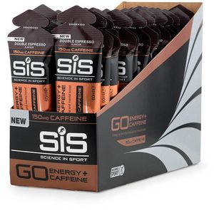 SiS Go + Caffeine Energy Gel Dubbel Espresso 60ml - Overige artikelen - Sportvoeding - zilver - maat 60-ML