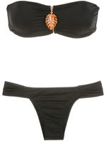 Brigitte bikini bandeau Melissa - Noir - thumbnail