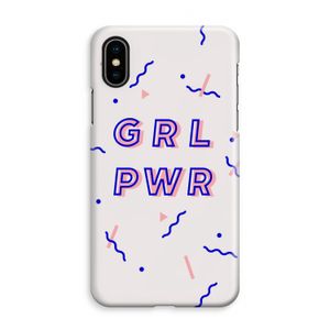 GRL PWR: iPhone XS Max Volledig Geprint Hoesje