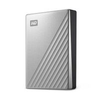 Western Digital WDBPMV0040BSL-WESN externe harde schijf 4 TB USB Type-C 3.2 Gen 1 (3.1 Gen 1) Zilver - thumbnail