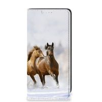 Samsung Galaxy A41 Hoesje maken Paarden - thumbnail