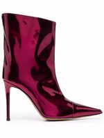 Alexandre Vauthier bottines à bout pointu - Rose