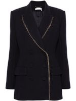 Chloé blazer à boutonnière croisée - Bleu