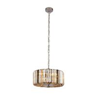 Searchlight Hanglamp Chapeau 35cm chroom met kristalglas 82101-3CC - thumbnail