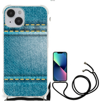 iPhone 14 Anti Shock Bumper Case Jeans