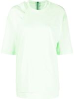 Y-3 t-shirt superposé à logo imprimé - Vert