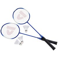 Donnay badmintonset blauw 6-delig 67 cm   -